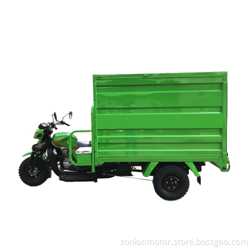 New type of side overturning sanitation Tricycle Motorcycle